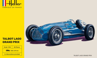 1:24 Scale Heller Talbot Lago Grand Prix Model Kit