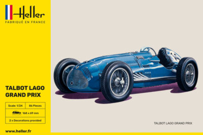 1:24 Scale Heller Talbot Lago Grand Prix Model Kit