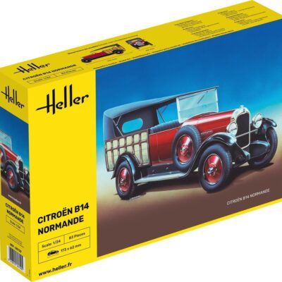 1:24 Scale Heller Citroen B14 Normande Model Kit