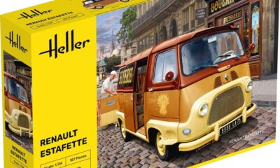 1:24 Scale Heller Renault Estafette Van Model Kit