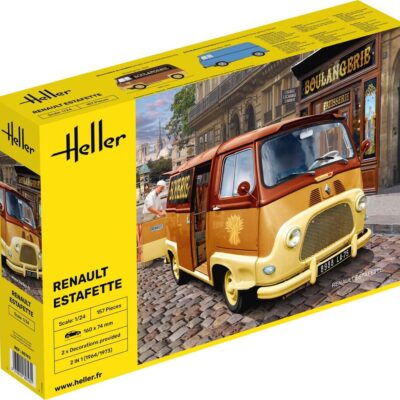 1:24 Scale Heller Renault Estafette Van  Model Kit