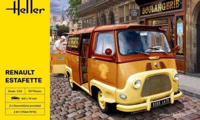 1:24 Scale Heller Renault Estafette Van  Model Kit
