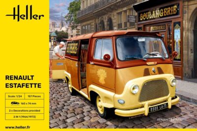 1:24 Scale Heller Renault Estafette Van Model Kit