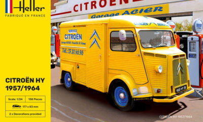 1:24 Scale Heller Citroen Fourgon HY Van 1957-1967 Model Kit