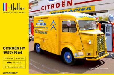 1:24 Scale Heller Citroen Fourgon HY Van 1957-1967 Model Kit