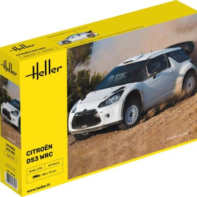 1:24 Scale Heller Citroen DS3 WRC Model Kit