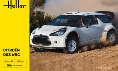 1:24 Scale Heller Citroen DS3 WRC Model Kit
