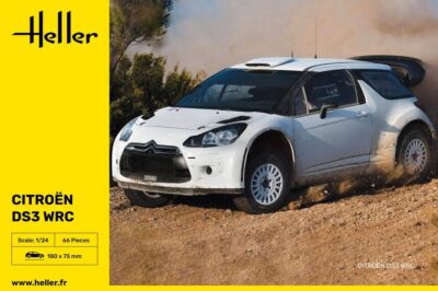 1:24 Scale Heller Citroen DS3 WRC Model Kit
