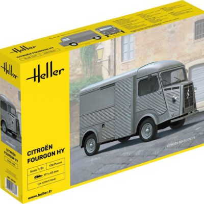 1:24 Scale Heller Citroen Fourgon Van HY Model Kit