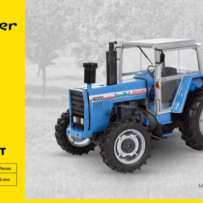 1:24 scale Heller Landini 16000 DT Tractor Model Kit