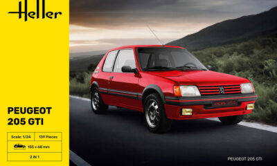 1:24 Scale Heller Peugeot 205 GTI Model Kit