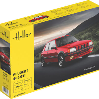 1:24 Scale Heller Peugeot 205 GTI Model Kit