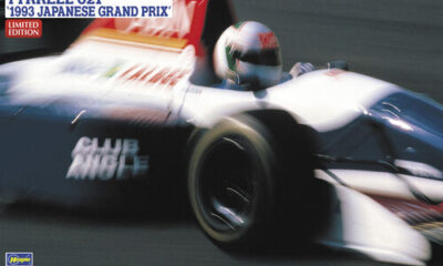 1:24 Scale Hasegawa Tyrrell 021 1993 Japanese Grand Prix Model Kit