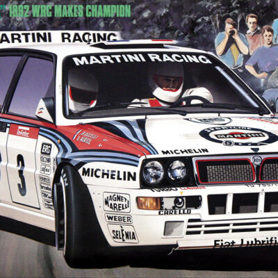 1:24 Scale Hasegawa 1992 Lancia Super Delta WRC Makes Champion Rally Car - Model Kit
