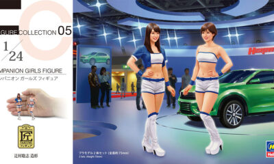 1:24 Scale Hasegawa Companion Girl Figures