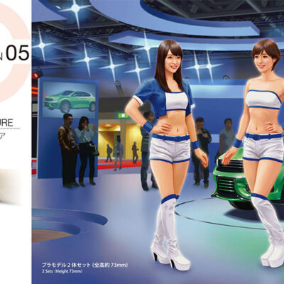 1:24 Scale Hasegawa Companion Girl Figures