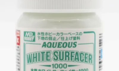 Mr Hobby Aqueous Surfacer 1000 [Primer] White Jar 40ml * For use with Mr Hobby Aqueous Paints *