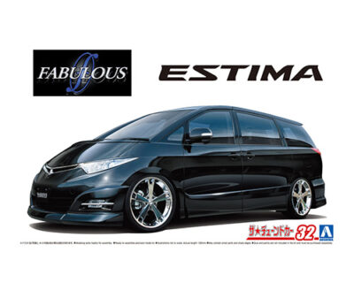 1:24 Scale Aoshima Toyota Fabulous GSR50 '06 Estima Model Kit