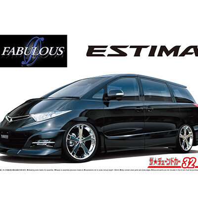 1:24 Scale Aoshima Toyota Fabulous GSR50 '06 Estima Model Kit