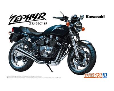 1:12 Scale Aoshima Kawasaki Zephyr KR400C '89 Model Kit