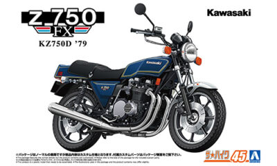 1:12 Scale Aoshima Kawasaki KZ400E Z400FX '79 Bike Model Kit