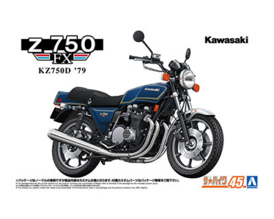 1:12 Scale Aoshima Kawasaki KZ400E Z400FX '79 Bike Model Kit
