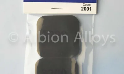 Albion Alloys 2000 Micro Finishing Cloth Abrasive Pads Refill - Choose Grit