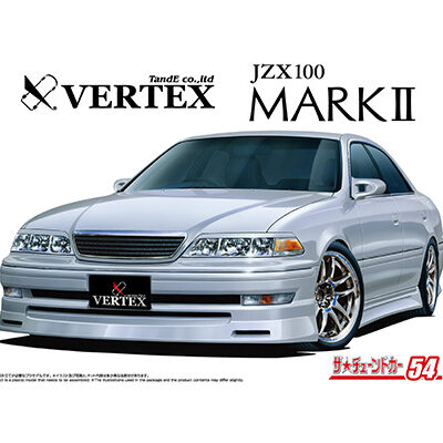 1:24 Scale Aoshima Vertex Toyota JZX100 Markk II Tourer Car Model Kit