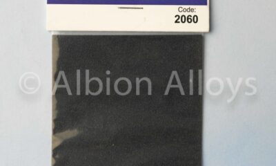Albion Alloys Micro Finishing Cloth Sheets - Replacements - Choose Grit