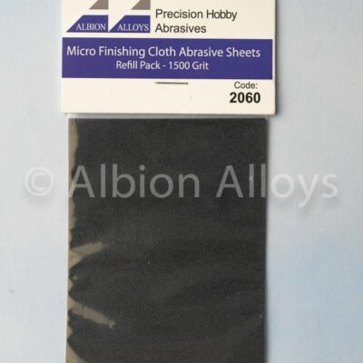 Albion Alloys Micro Finishing Abrasive Cloth Sheets Replacements