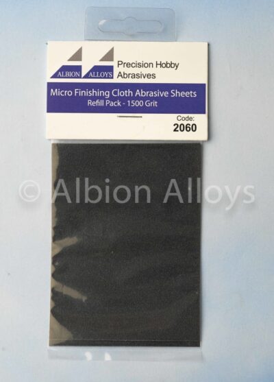 Albion Alloys Micro Finishing Abrasive Cloth Sheets Replacements