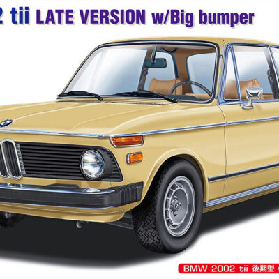1:24 Scale Hasegawa BMW 2002 tii Late Version With Big Bumper Model Kit