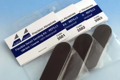 Albion Alloys Flexible Detail Sanding Kit Refill - Choose Grit