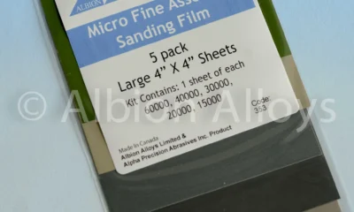 Albion Alloys Micro Fine Sanding Kit