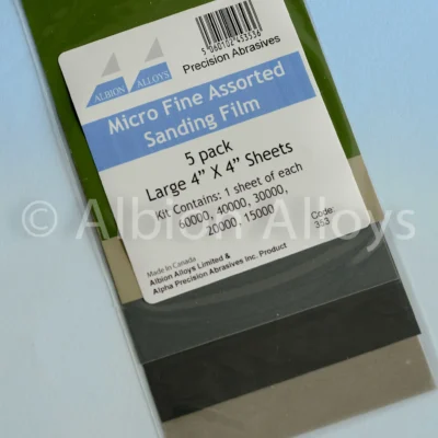Albion Alloys Micro Fine Sanding Kit