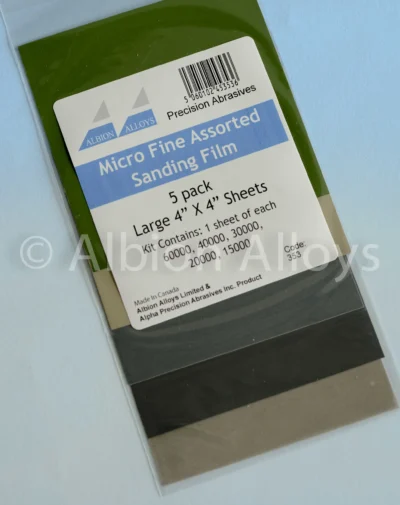 Albion Alloys Micro Fine Sanding Kit