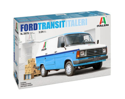 1:24 Scale Italeri Ford Transit Van MKII Model Kit