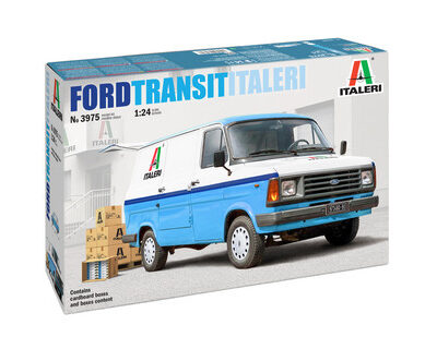 1:24 Scale Italeri Ford Transit Van MKII Model Kit
