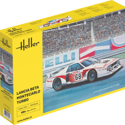 1:24 Scale Heller Lancia Beta Montecarlo Turbo Model Kit