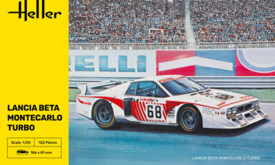 1:24 Scale Heller Lancia Beta Montecarlo Turbo Model Kit