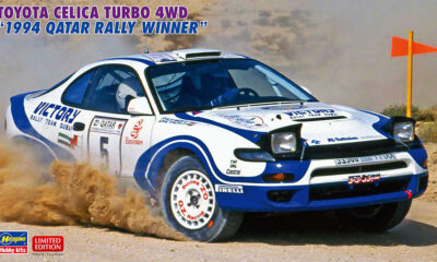 1:24 Scale Hasegawa Toyota Celica Turbo 4WD Qatar Rally Winner Car Model Kit