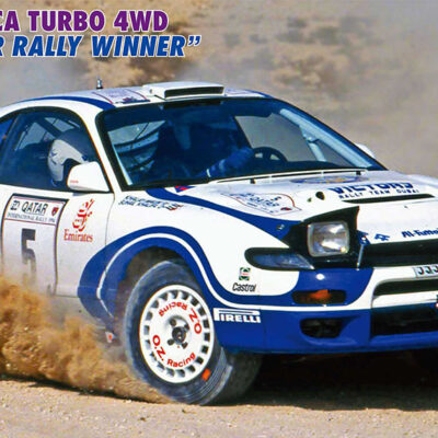 1:24 Scale Hasegawa Toyota Celica Turbo 4WD Qatar Rally Winner Car Model Kit