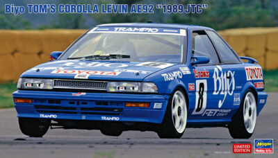 1:24 Scale Hasegawa Biyo Tom's Corolla Levin AE92 '89 JTC Car Model Kit