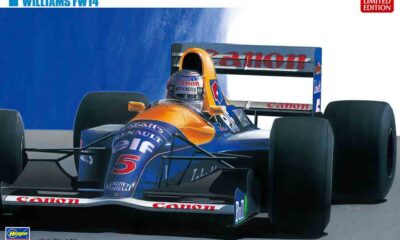 1:24 Scale Hasegawa Williams F1 FW14 Nigel Mansell Model Kit