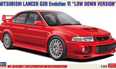 1:24 Scale Hasegawa Mitsubishi Lancer GSR Evo VI/6 Low Down Version Model Kit