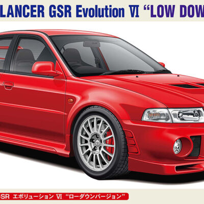 1:24 Scale Hasegawa Mitsubishi Lancer GSR Evo VI/6 Low Down Version Model Kit