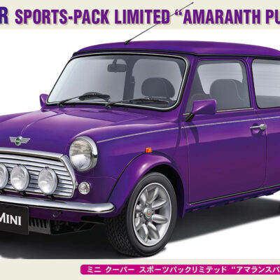 1:24 Scale Hasegawa 1998 Mini Cooper Sports-Pack Limited Amaranth Purple Kit