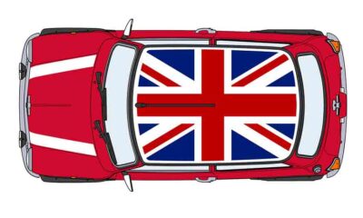 1:24 Scale Hasegawa 1997 Mini Cooper 1.3 Union Jack Roof Model Kit