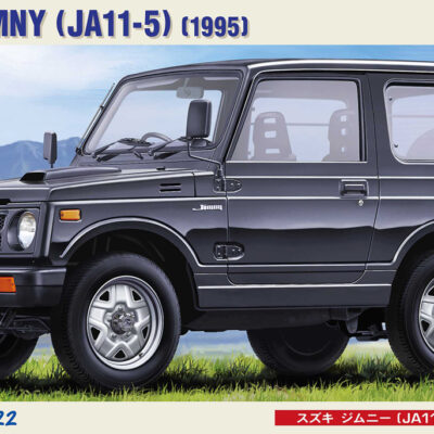 1:24 Scale Hasegawa Suzuki Jimny 1995 JA11-5 Model Kit
