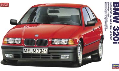 1:24 Scale Hasegawa BMW 320i Car Model Kit